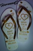 Chinelo personalizado